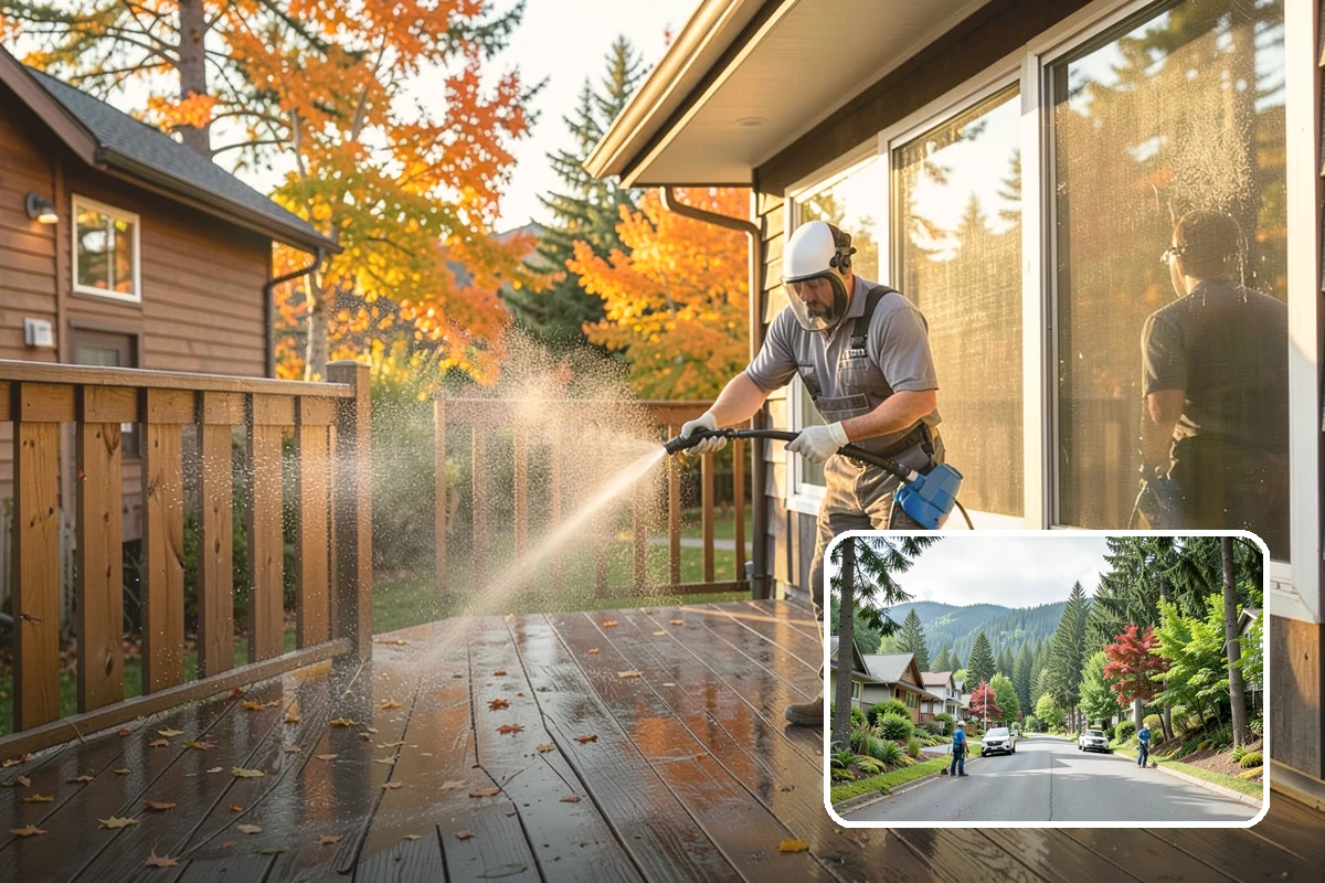 Wood Siding Washing in Darrington, Snohomish County, WA - Cleans without raising or splintering the grain