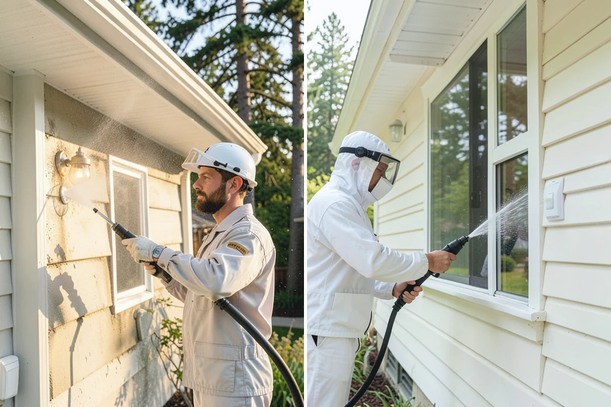 Wood Siding Washing in Darrington, Snohomish County, WA - Assess the wood for soft spots and finish condition