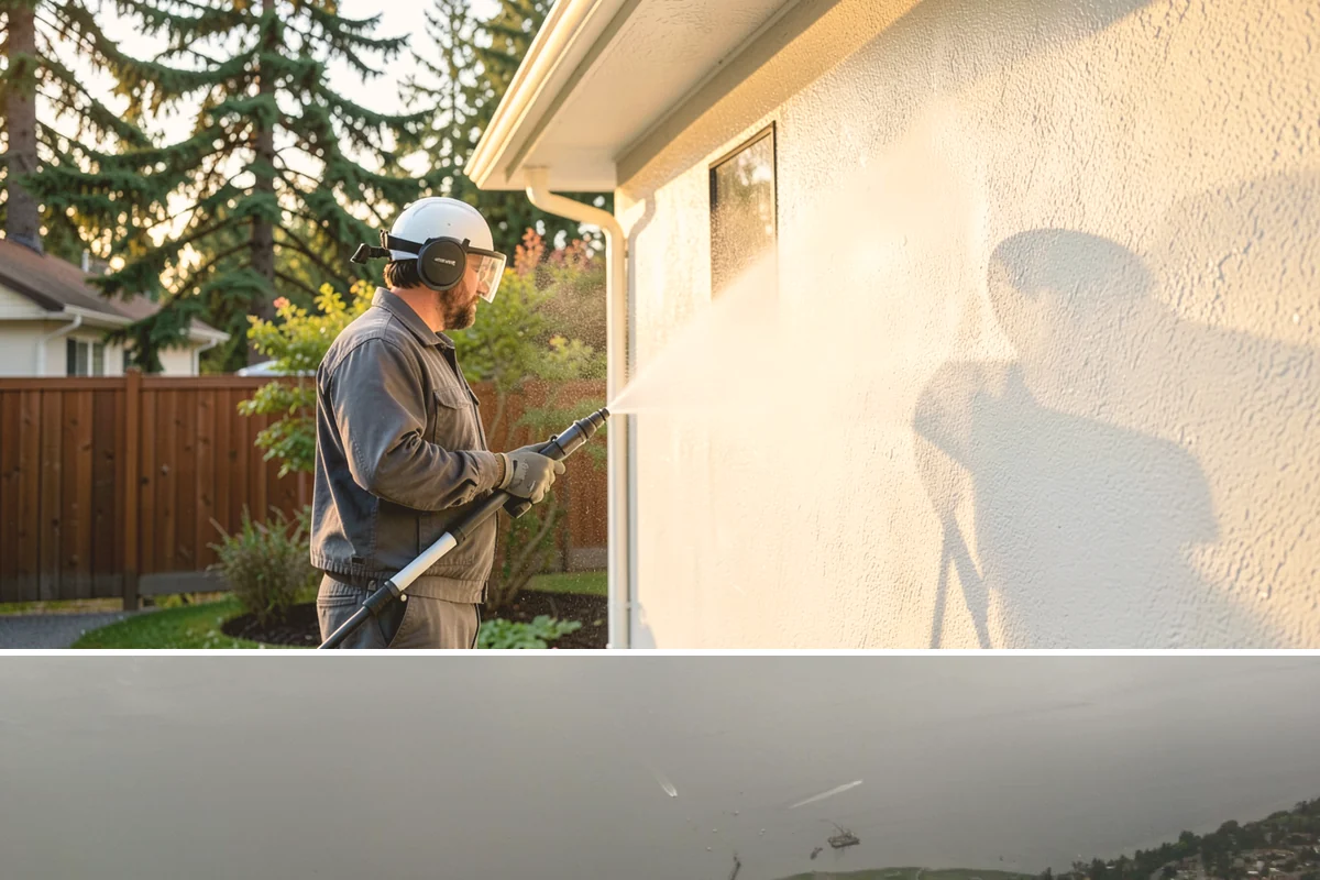 Wood Siding Washing in Des Moines, King County, WA - Late spring through summer offers the dry days wood needs to fully cure before any sealer is applied.