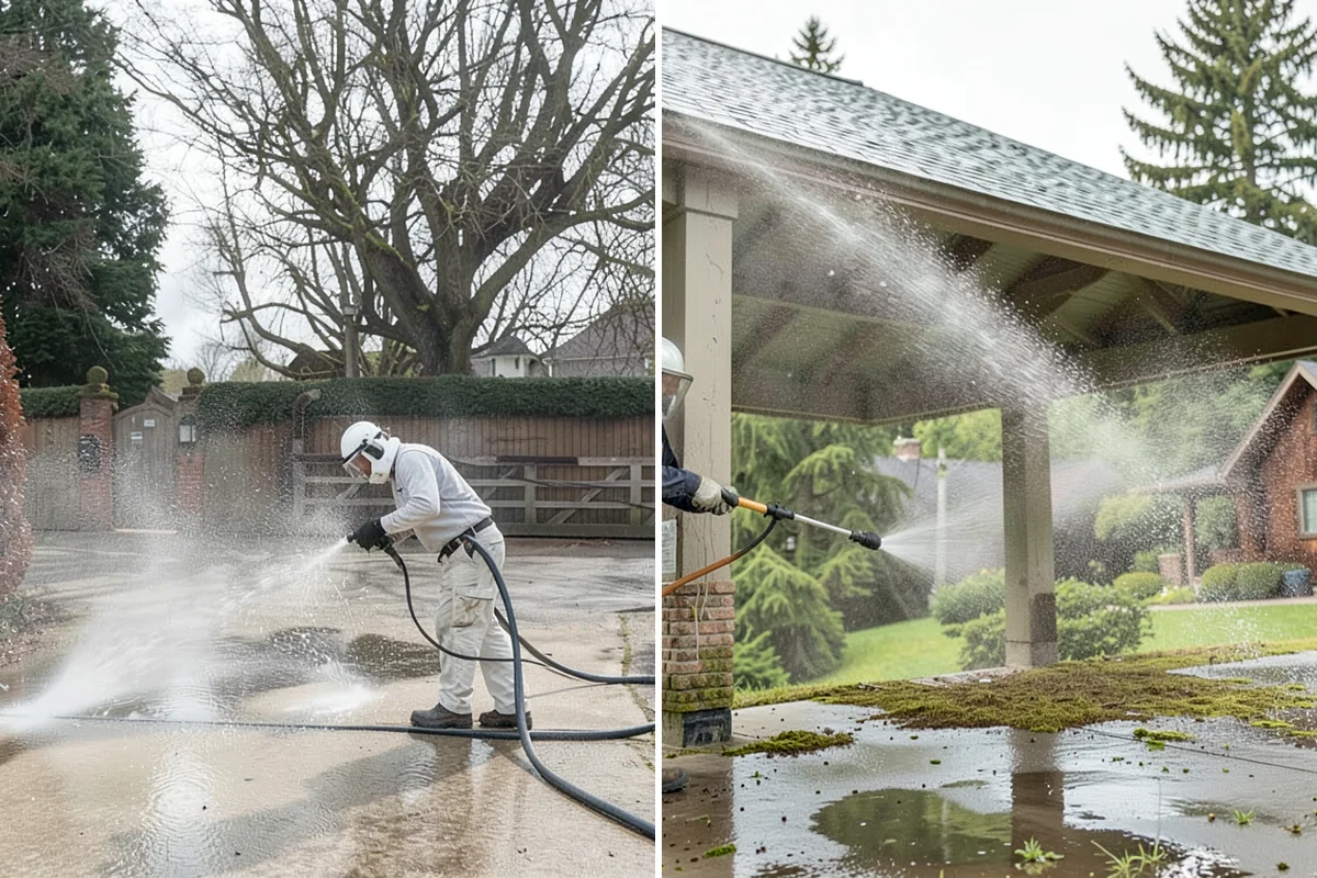 Wood Siding Washing in DuPont, Pierce County, WA - Assess the wood for soft spots and finish condition