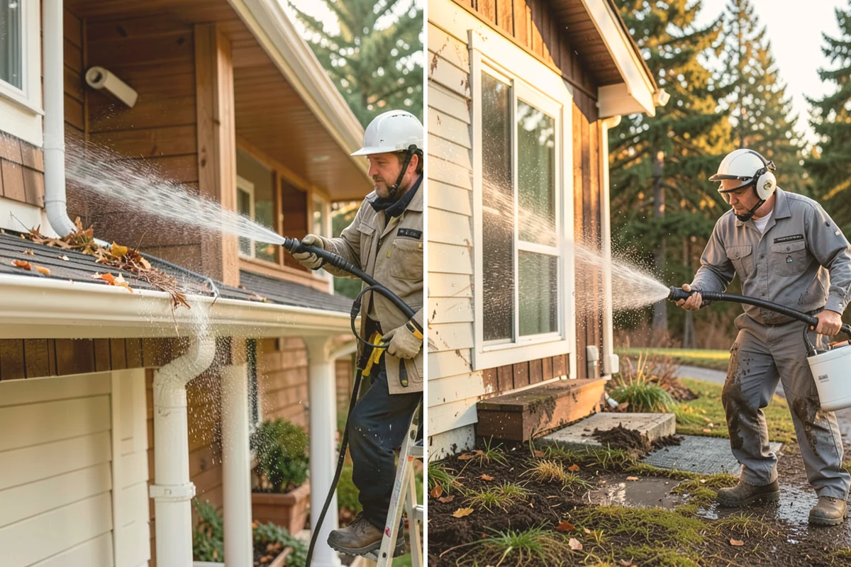 Wood Siding Washing in Eatonville, Pierce County, WA - Assess the wood for soft spots and finish condition