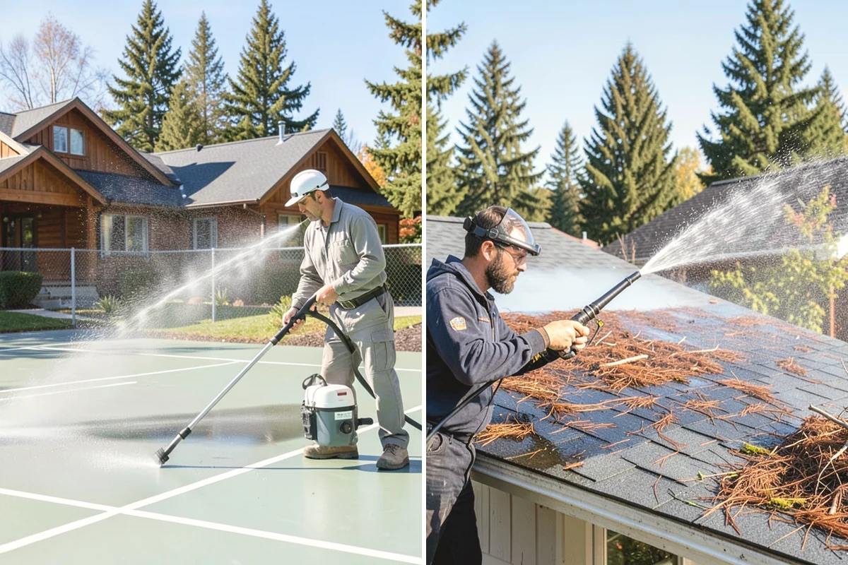 Wood Siding Washing in Edgewood, Pierce County, WA - Assess the wood for soft spots and finish condition