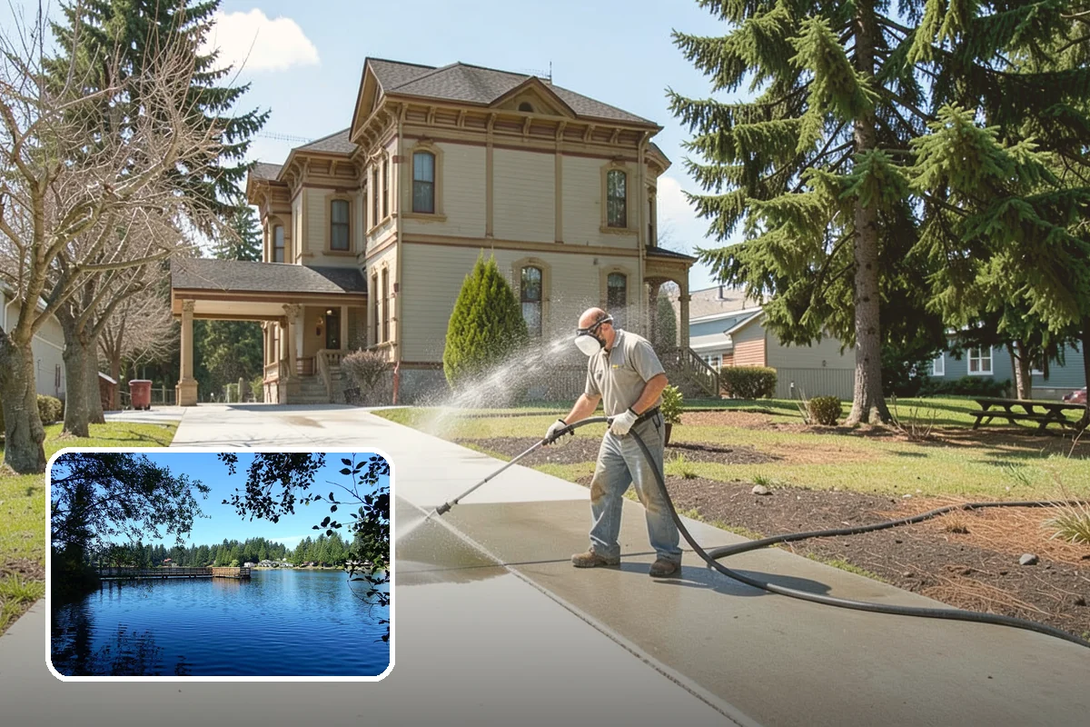 Wood Siding Washing in Federal Way, King County, WA - Cleans without raising or splintering the grain