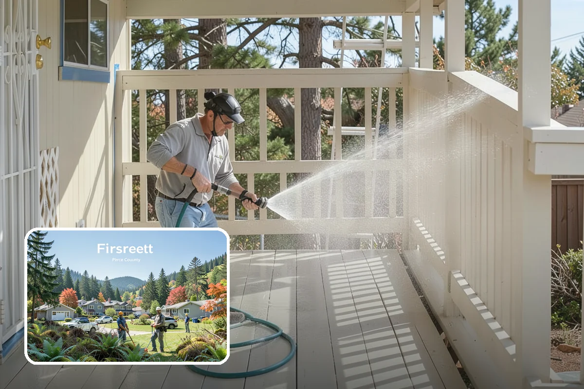 Wood Siding Washing in Fircrest, Pierce County, WA - Cleans without raising or splintering the grain