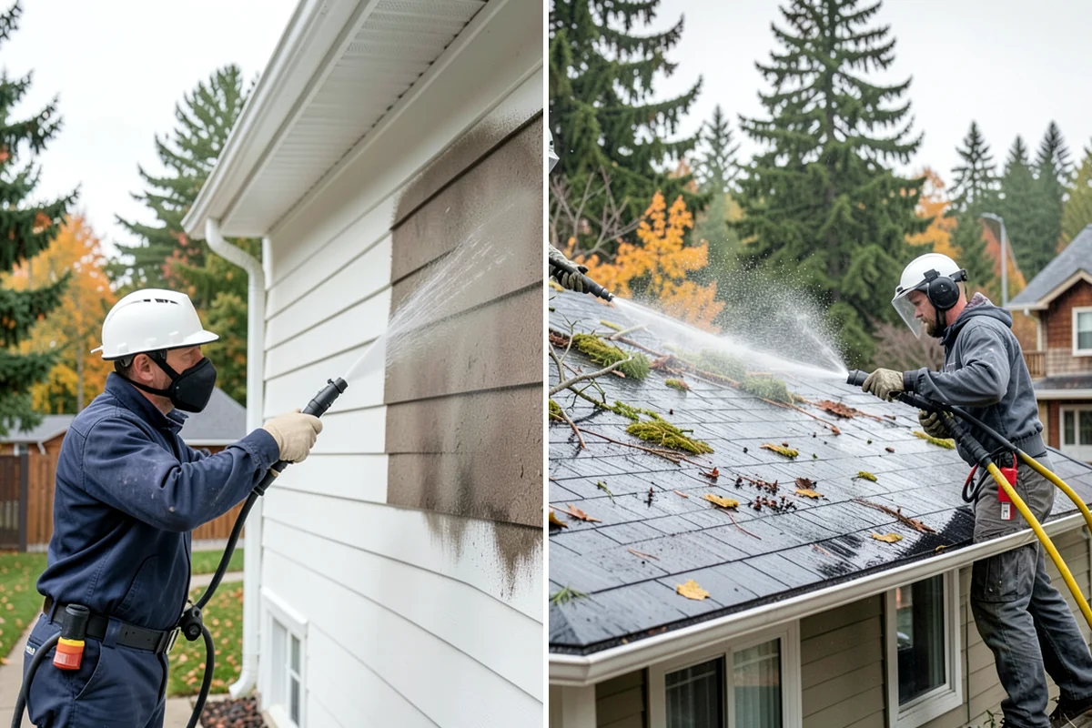 Wood Siding Washing in Fircrest, Pierce County, WA - Assess the wood for soft spots and finish condition