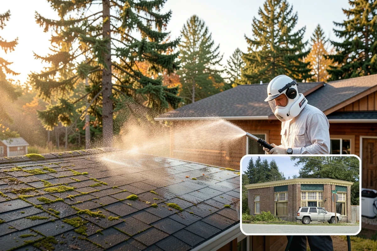 Wood Siding Washing in Hamilton, Skagit County, WA - Cleans without raising or splintering the grain