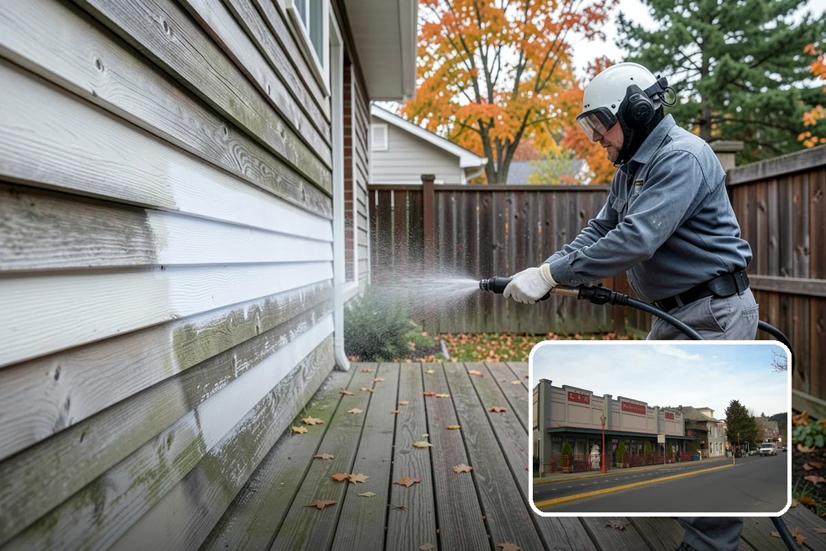 Wood Siding Washing in Issaquah, King County, WA - Cleans without raising or splintering the grain