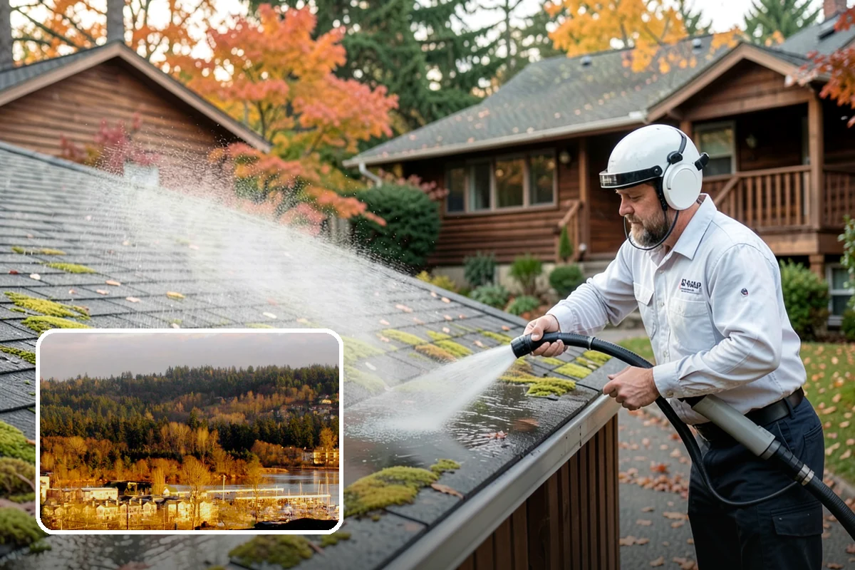 Wood Siding Washing in Kenmore, King County, WA - Cleans without raising or splintering the grain