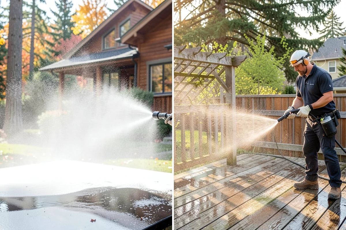 Wood Siding Washing in Lake Forest Park, King County, WA - Assess the wood for soft spots and finish condition
