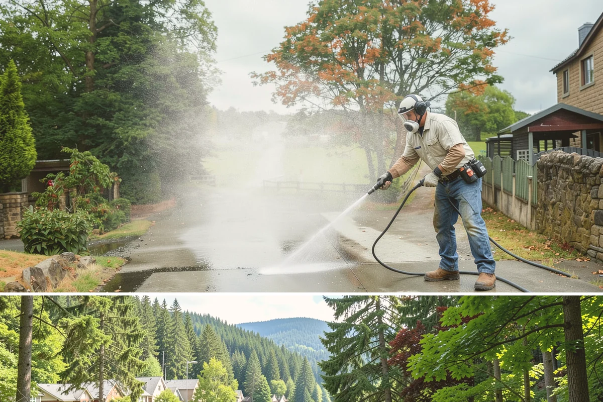 Wood Siding Washing in Lake Forest Park, King County, WA - Late spring through summer offers the dry days wood needs to fully cure before any sealer is applied.