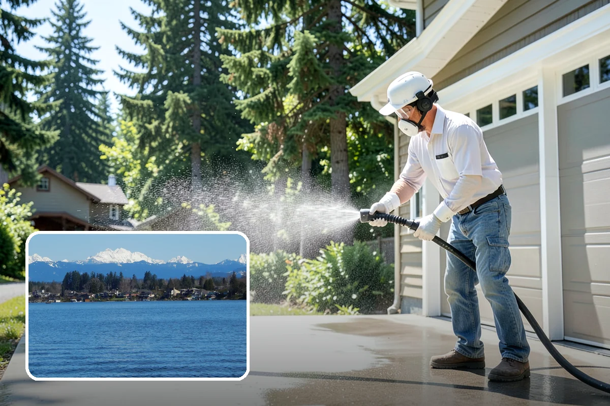 Wood Siding Washing in Lake Stevens, Snohomish County, WA - Cleans without raising or splintering the grain
