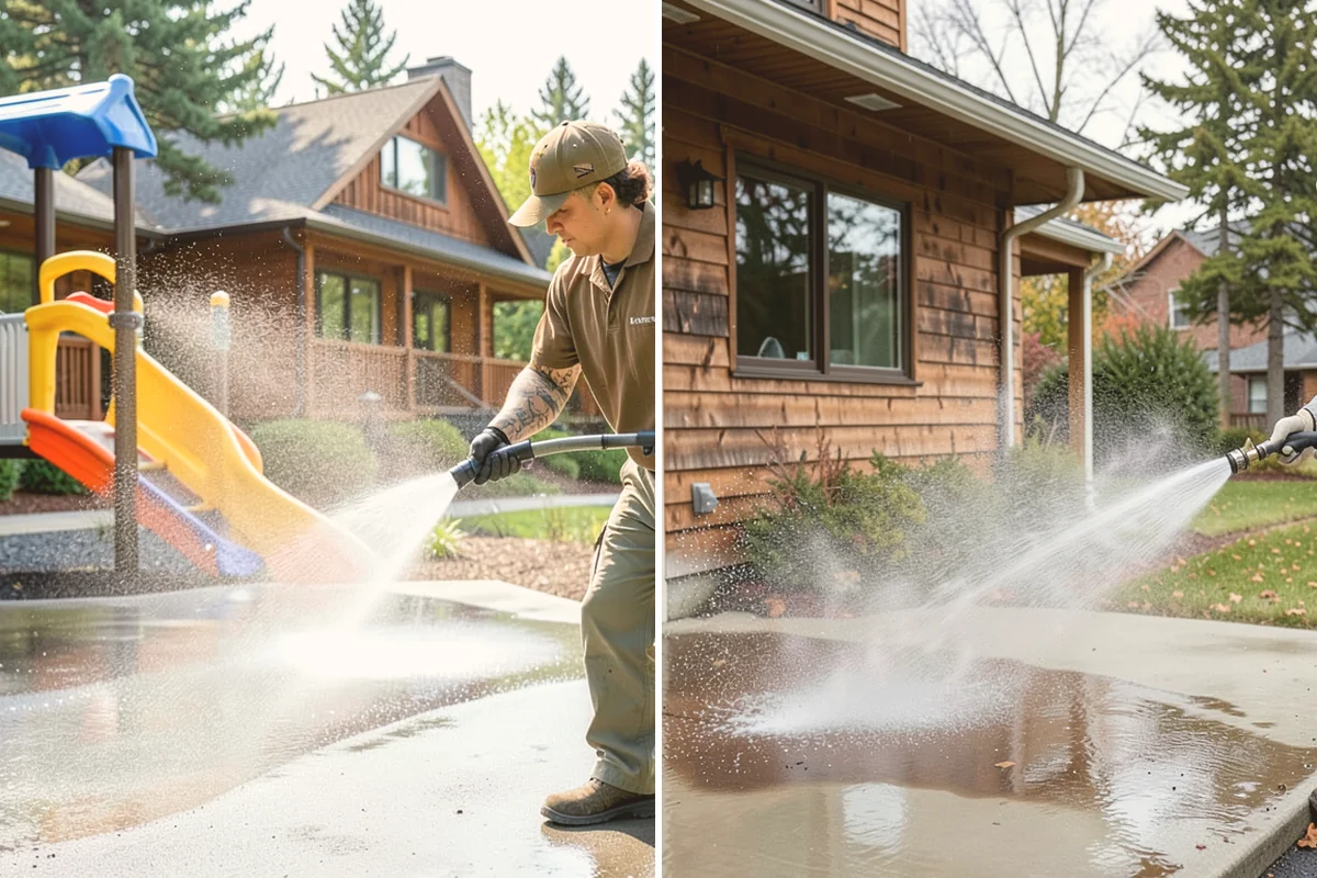 Wood Siding Washing in Langley, Island County, WA - Assess the wood for soft spots and finish condition