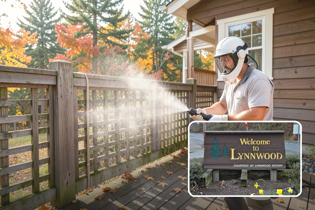 Wood Siding Washing in Lynnwood, Snohomish County, WA - Cleans without raising or splintering the grain