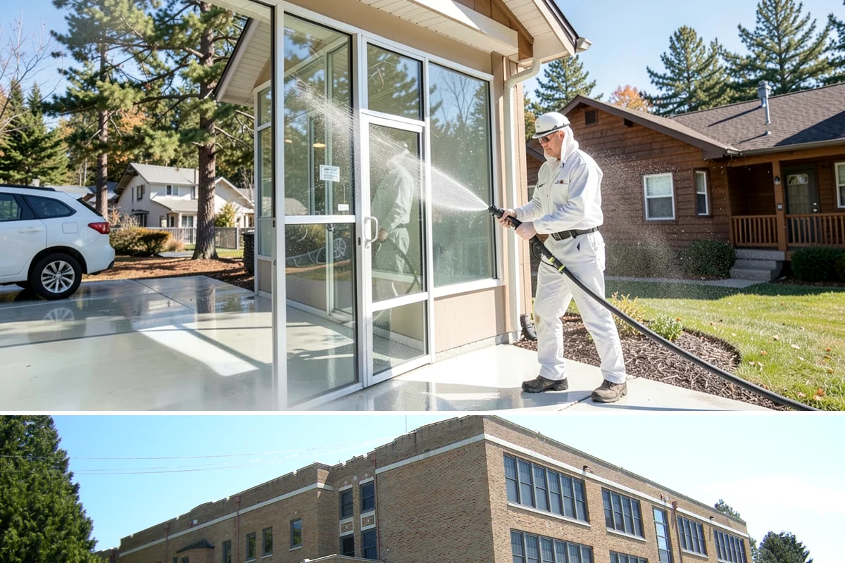 Wood Siding Washing in Maple Valley, King County, WA - Late spring through summer offers the dry days wood needs to fully cure before any sealer is applied.