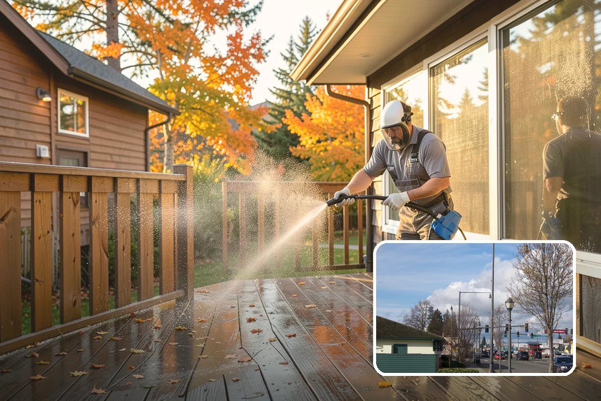 Wood Siding Washing in Marysville, Snohomish County, WA - Cleans without raising or splintering the grain