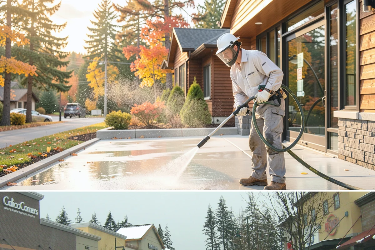 Wood Siding Washing in Mill Creek, Snohomish County, WA - Late spring through summer offers the dry days wood needs to fully cure before any sealer is applied.