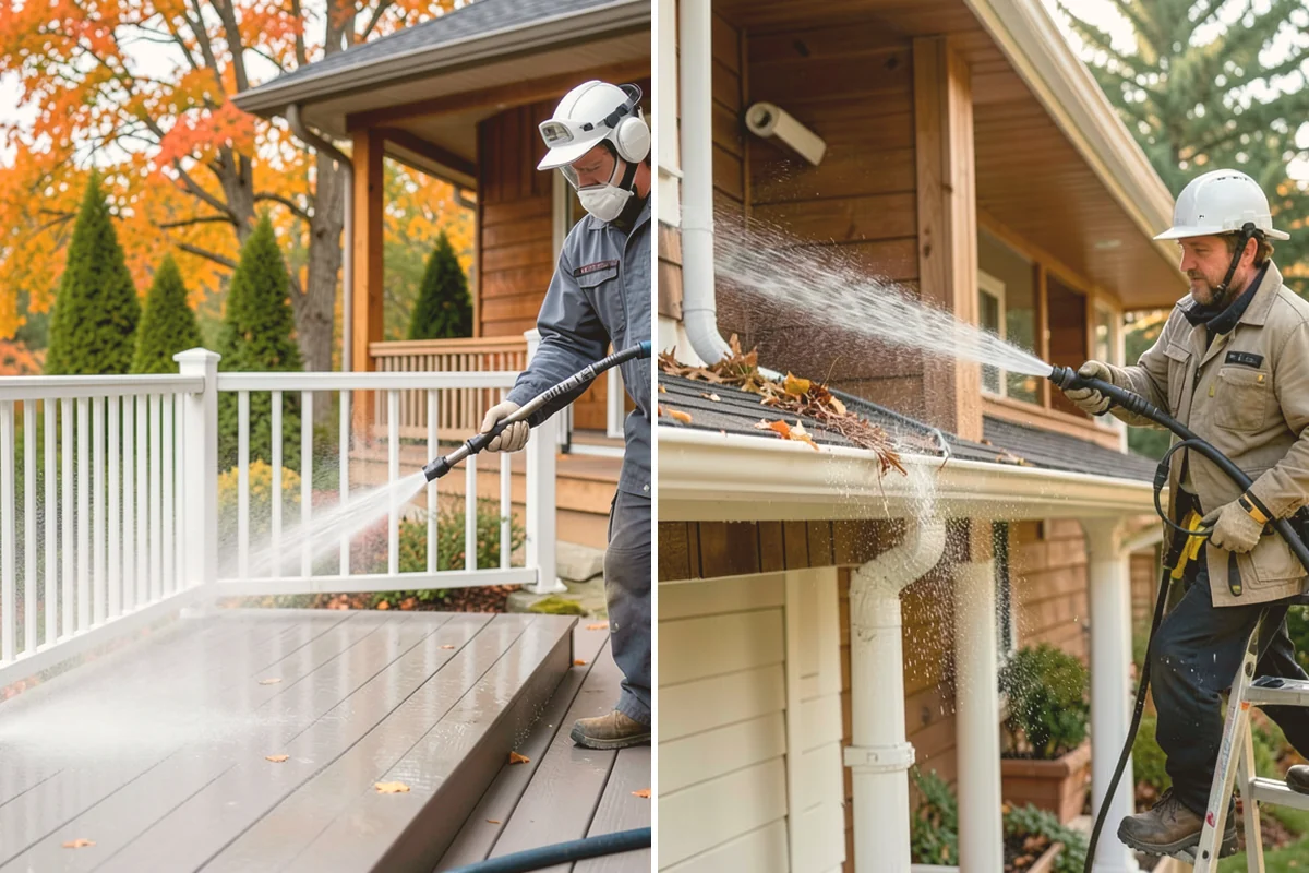 Wood Siding Washing in Milton, King County, WA - Assess the wood for soft spots and finish condition