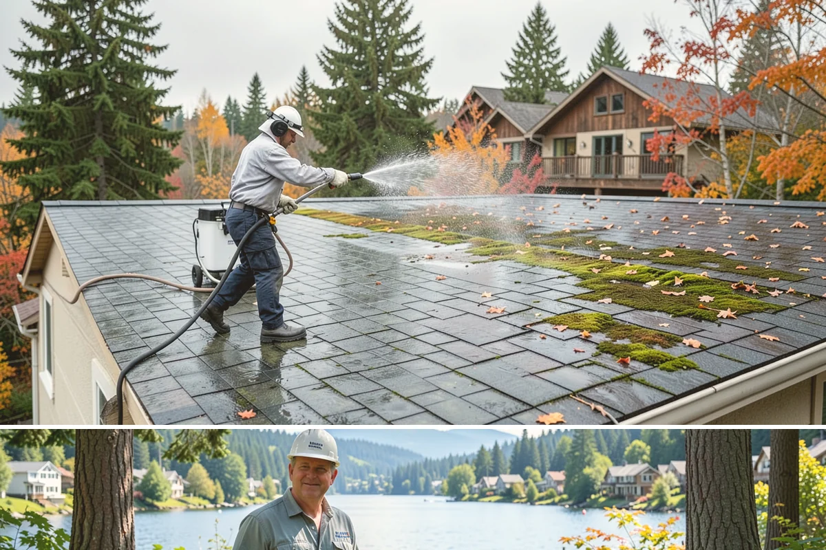 Wood Siding Washing in Milton, King County, WA - Late spring through summer offers the dry days wood needs to fully cure before any sealer is applied.
