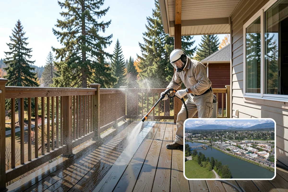 Wood Siding Washing in Mount Vernon, Skagit County, WA - Cleans without raising or splintering the grain