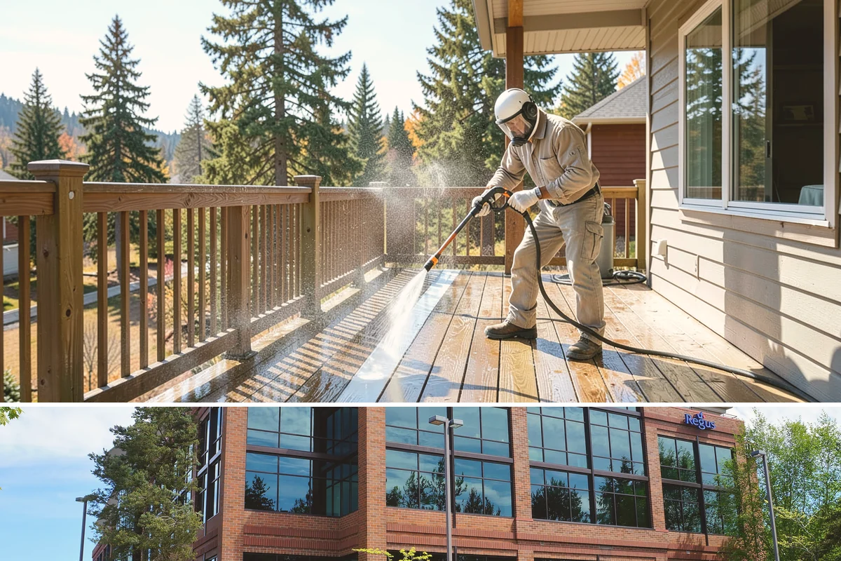 Wood Siding Washing in Mountlake Terrace, Snohomish County, WA - Late spring through summer offers the dry days wood needs to fully cure before any sealer is applied.