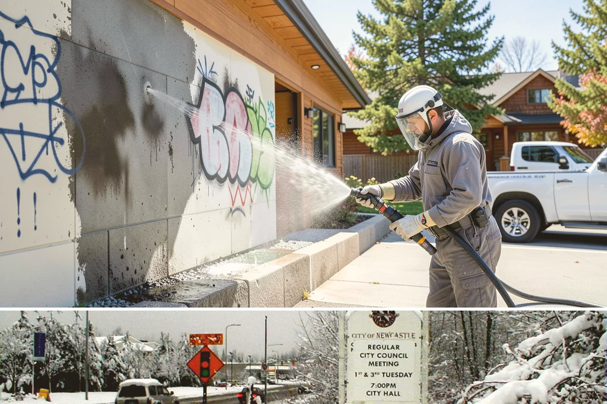 Wood Siding Washing in Newcastle, King County, WA - Late spring through summer offers the dry days wood needs to fully cure before any sealer is applied.