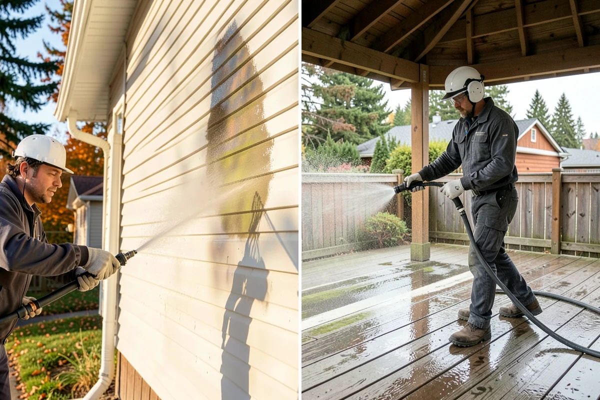 Wood Siding Washing in Normandy Park, King County, WA - Assess the wood for soft spots and finish condition