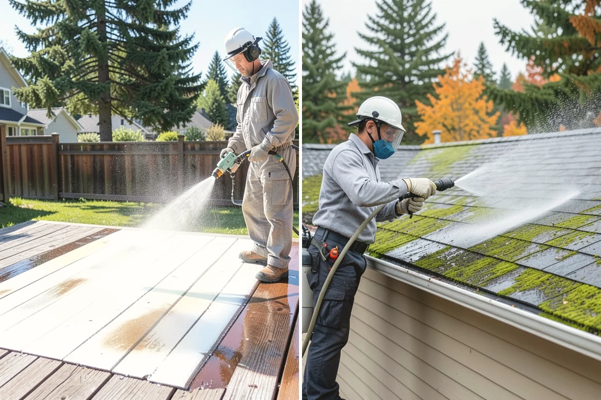 Wood Siding Washing in Oak Harbor, Island County, WA - Assess the wood for soft spots and finish condition