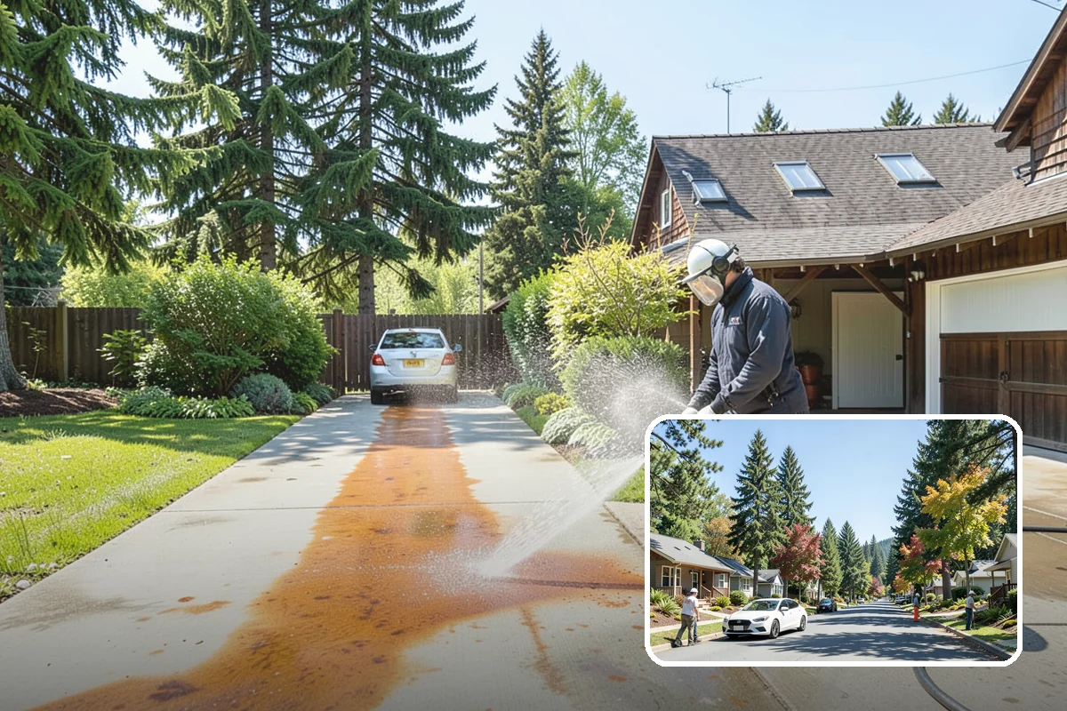 Wood Siding Washing in Orting, Pierce County, WA - Cleans without raising or splintering the grain