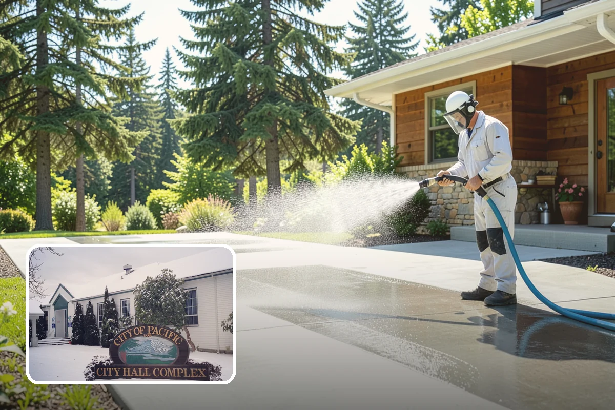 Wood Siding Washing in Pacific, King County, WA - Cleans without raising or splintering the grain