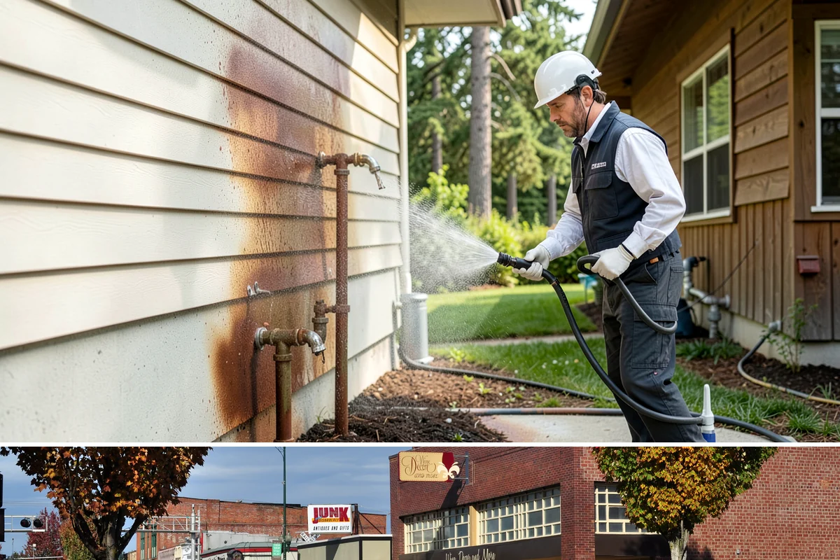 Wood Siding Washing in Puyallup, Pierce County, WA - Late spring through summer offers the dry days wood needs to fully cure before any sealer is applied.