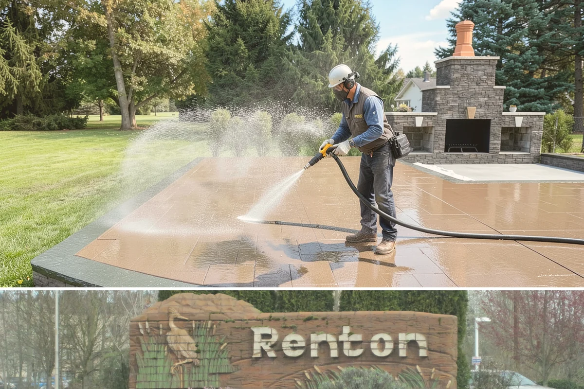 Wood Siding Washing in Renton, King County, WA - Late spring through summer offers the dry days wood needs to fully cure before any sealer is applied.