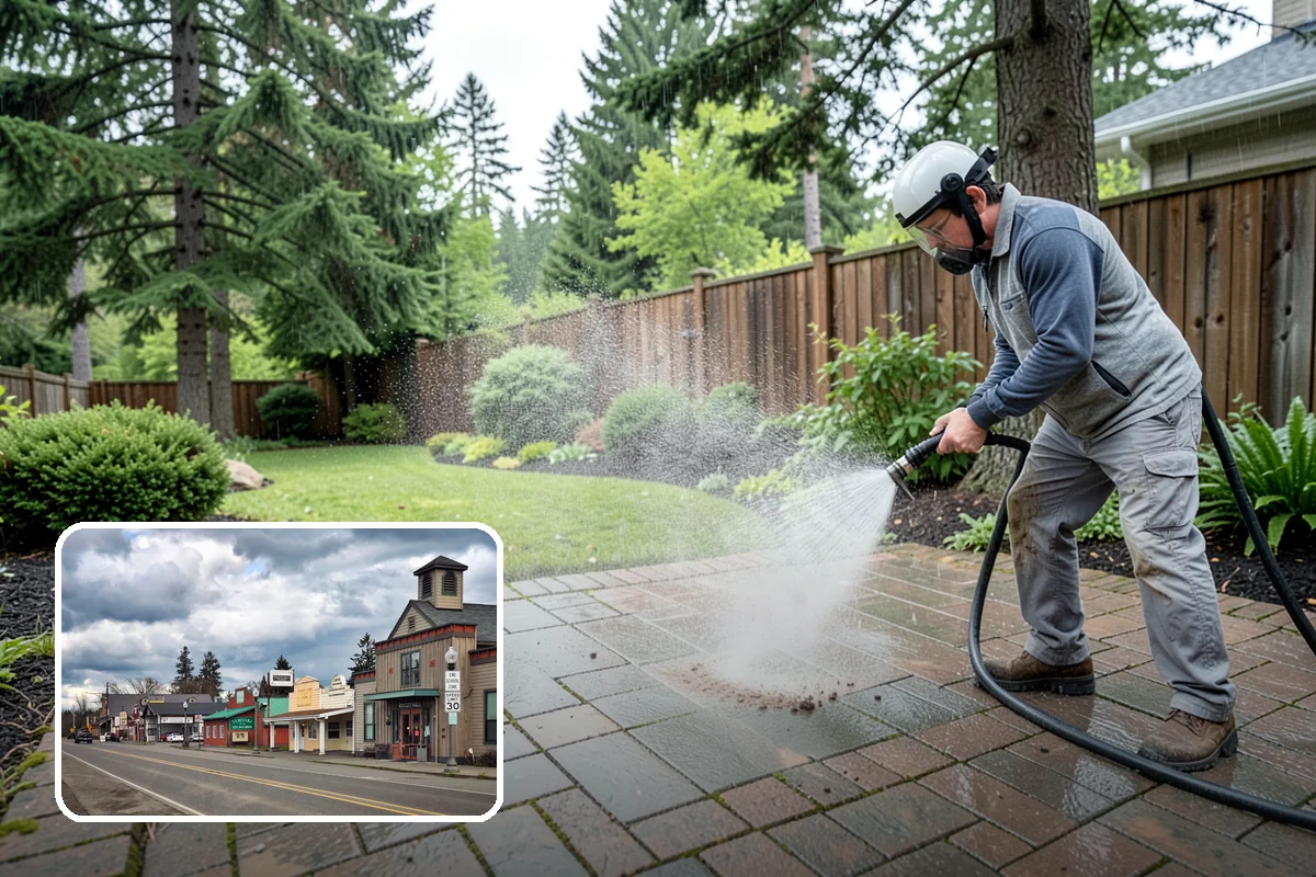 Wood Siding Washing in Roy, Pierce County, WA - Cleans without raising or splintering the grain