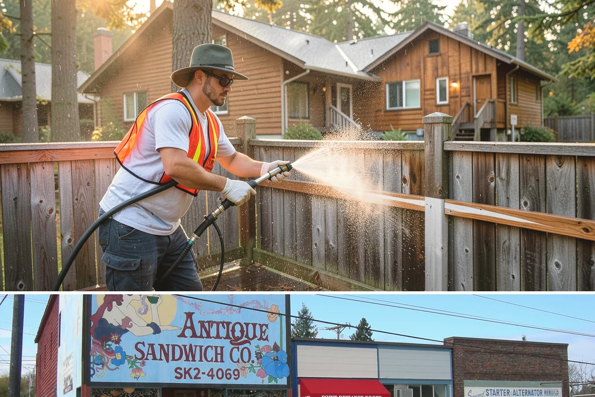 Wood Siding Washing in Ruston, Pierce County, WA - Late spring through summer offers the dry days wood needs to fully cure before any sealer is applied.