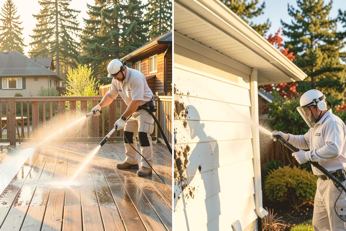 Wood Siding Washing in Sammamish, King County, WA - Assess the wood for soft spots and finish condition