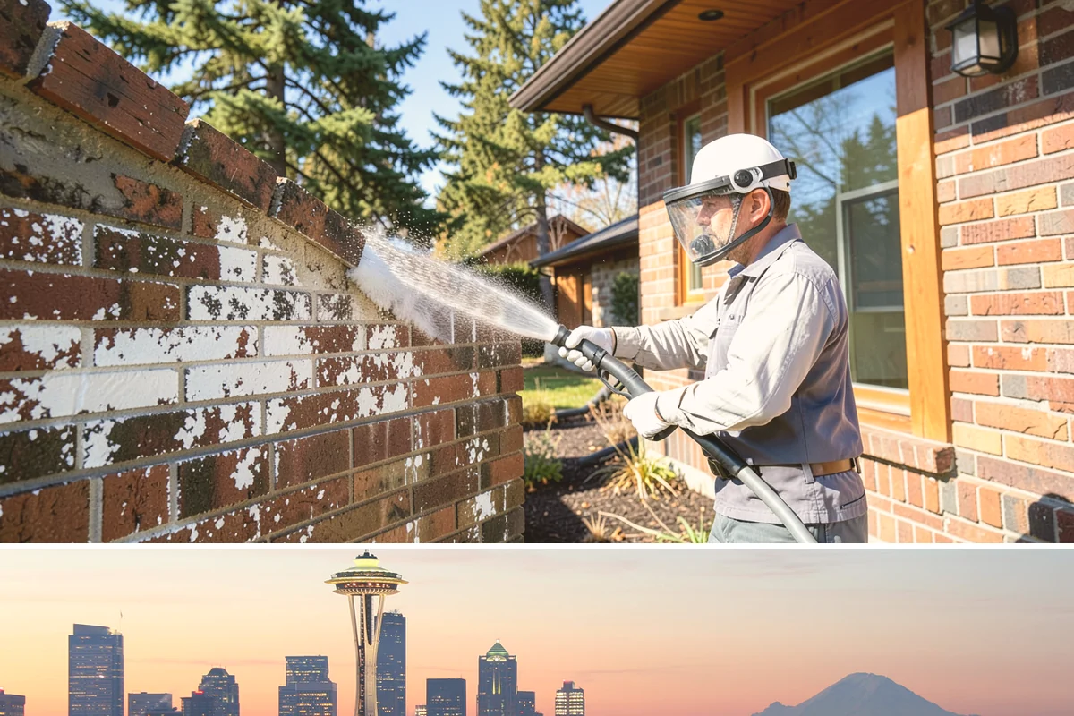 Wood Siding Washing in Seattle, King County, WA - Late spring through summer offers the dry days wood needs to fully cure before any sealer is applied.