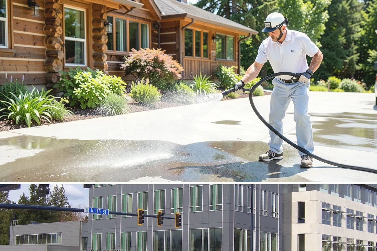 Wood Siding Washing in Shoreline, King County, WA - Late spring through summer offers the dry days wood needs to fully cure before any sealer is applied.