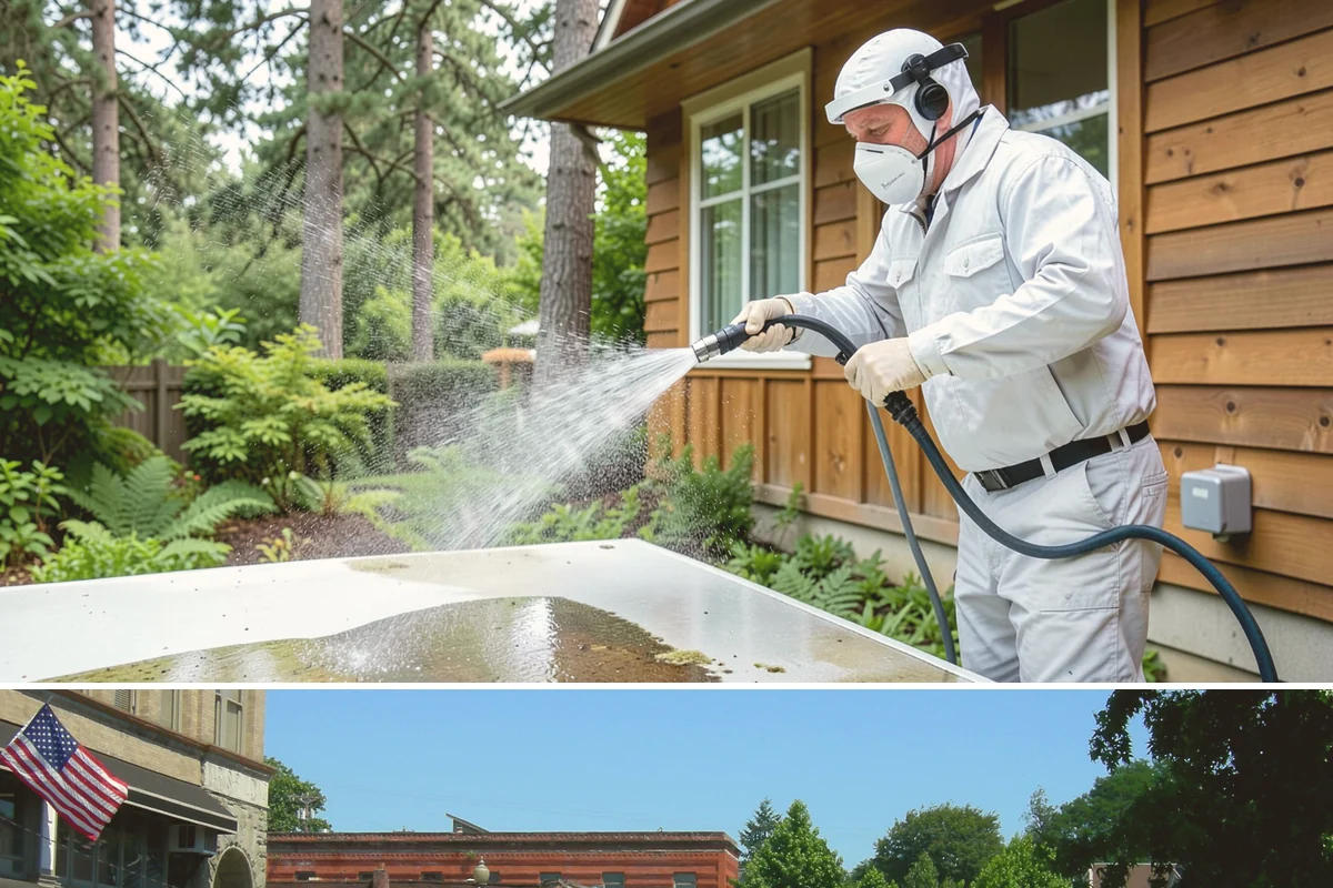 Wood Siding Washing in Snohomish, Snohomish County, WA - Late spring through summer offers the dry days wood needs to fully cure before any sealer is applied.