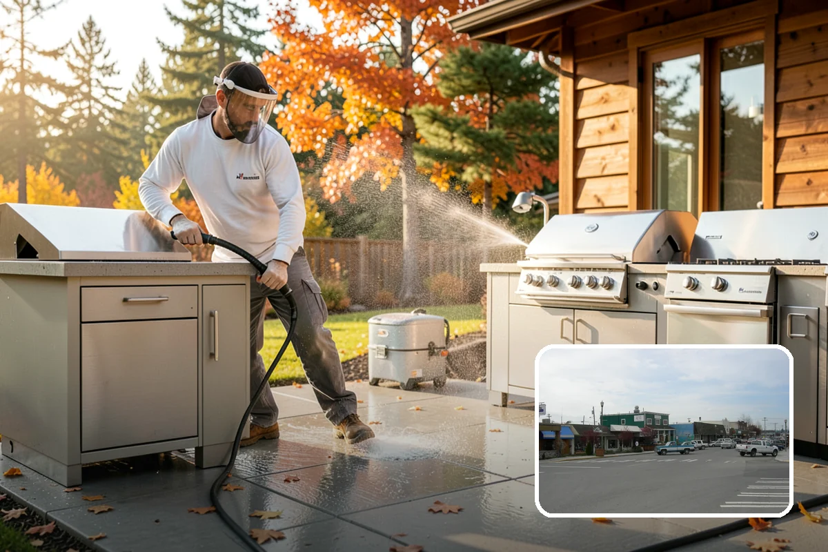 Wood Siding Washing in Stanwood, Snohomish County, WA - Cleans without raising or splintering the grain