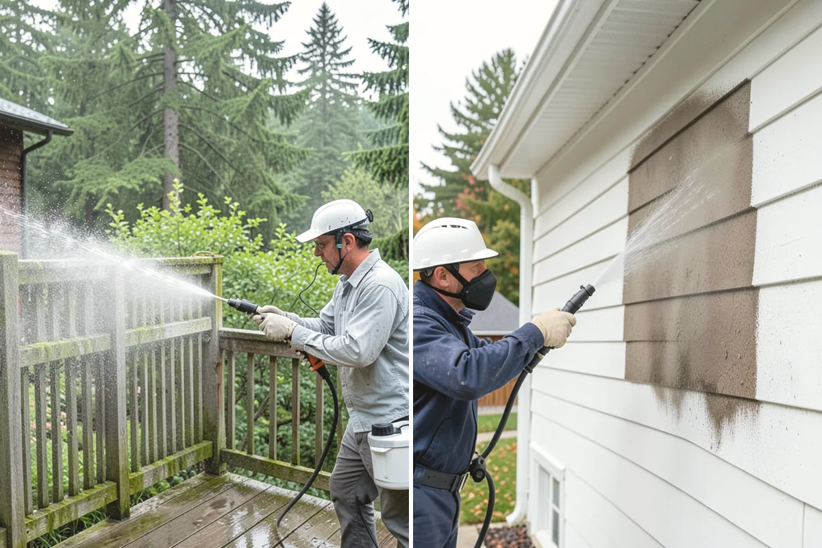 Wood Siding Washing in Tacoma, Pierce County, WA - Assess the wood for soft spots and finish condition