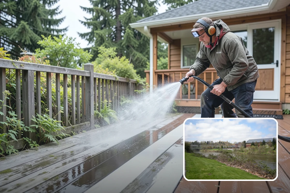 Wood Siding Washing in Tukwila, King County, WA - Cleans without raising or splintering the grain