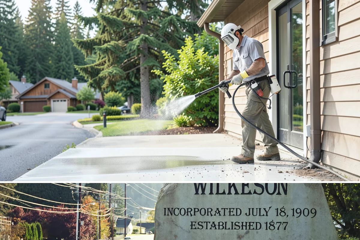 Wood Siding Washing in Wilkeson, Pierce County, WA - Late spring through summer offers the dry days wood needs to fully cure before any sealer is applied.
