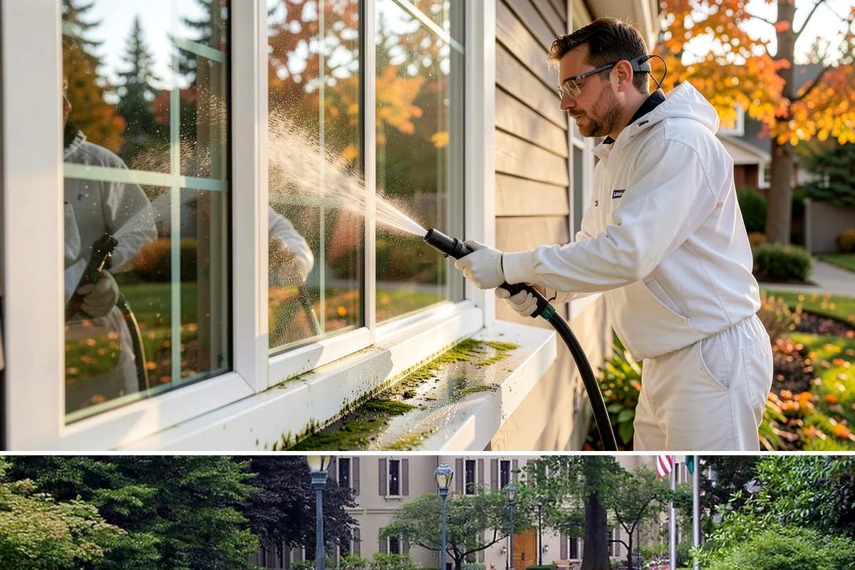 Wood Siding Washing in Woodinville, King County, WA - Late spring through summer offers the dry days wood needs to fully cure before any sealer is applied.