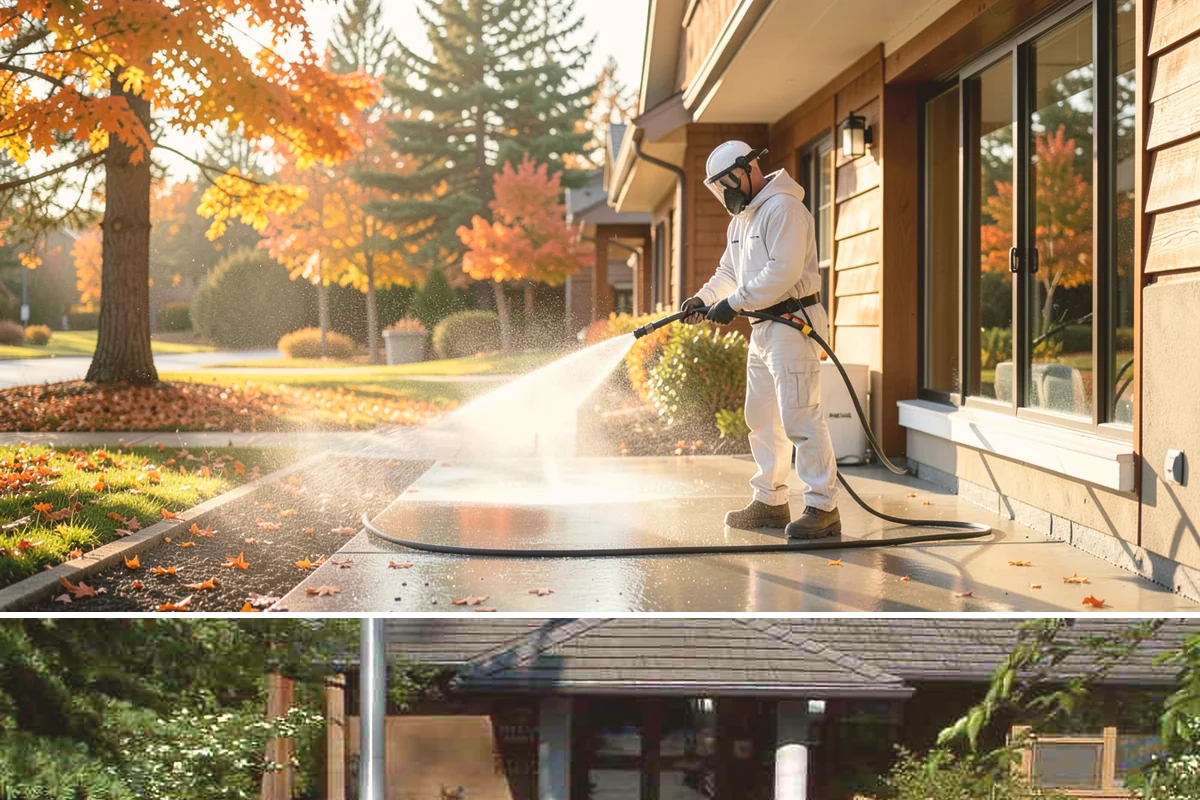Wood Siding Washing in Yarrow Point, King County, WA - Late spring through summer offers the dry days wood needs to fully cure before any sealer is applied.