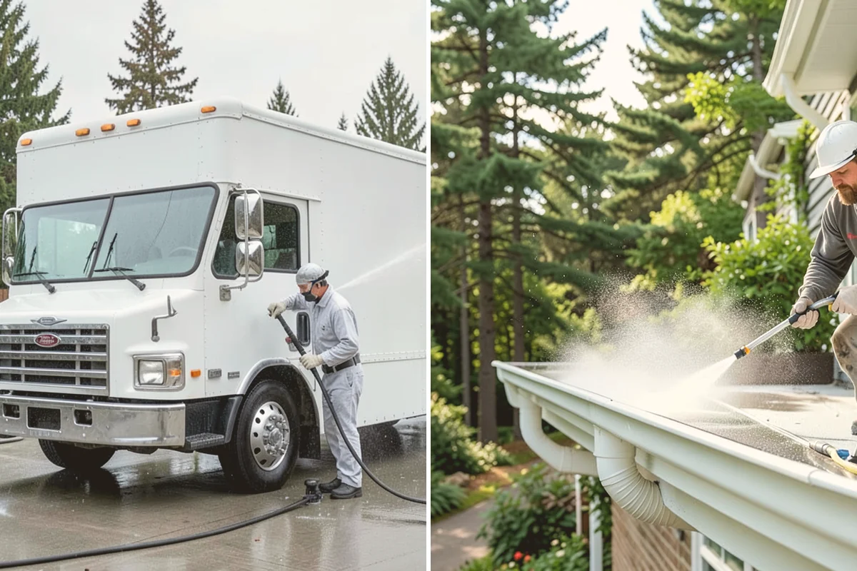 Wood Surface Cleaning in Algona, King County, WA - Inspect the wood and its condition