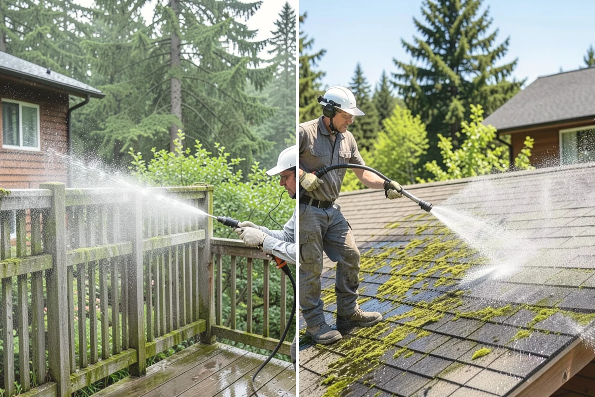 Wood Surface Cleaning in Anacortes, Skagit County, WA - Inspect the wood and its condition