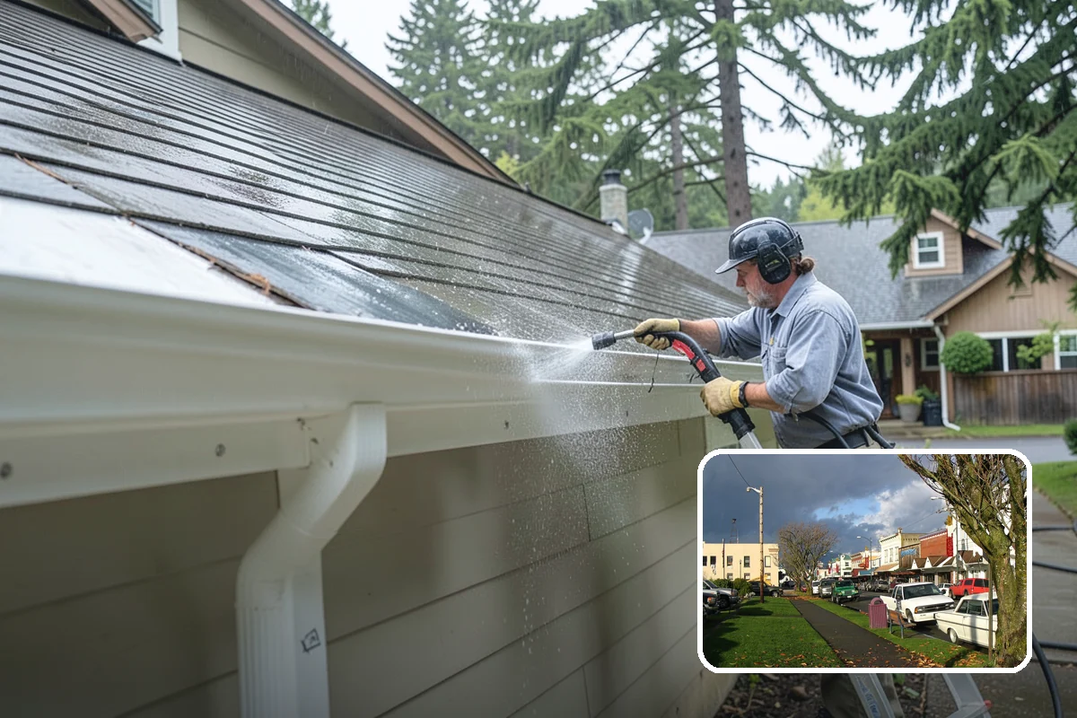 Wood Surface Cleaning in Arlington, Snohomish County, WA - Removes mildew and surface graying from wood