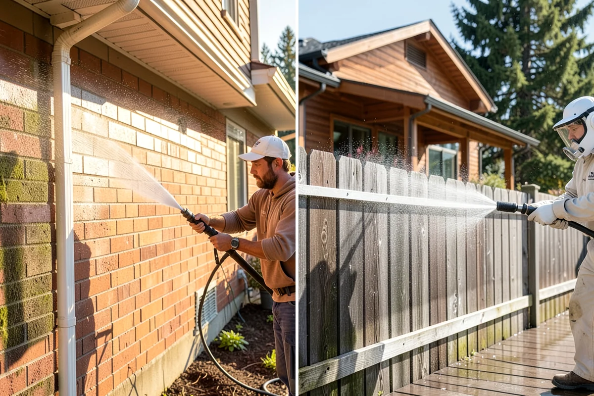 Wood Surface Cleaning in Arlington, Snohomish County, WA - Inspect the wood and its condition