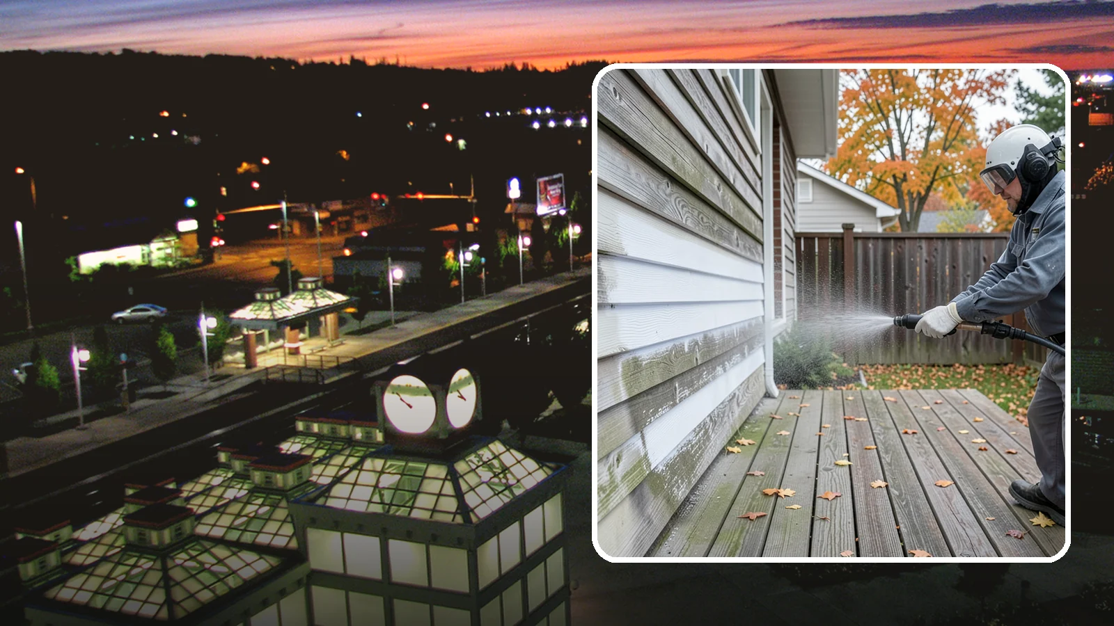 Wood Surface Cleaning in Auburn, King County, WA - Soft, wood-safe cleaning of siding, decks, and wood features that removes mildew and graying without splintering the grain.