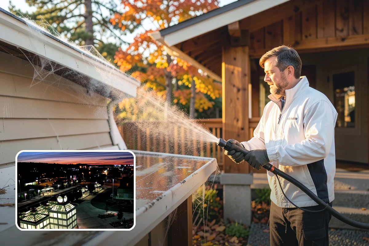 Wood Surface Cleaning in Auburn, King County, WA - Removes mildew and surface graying from wood