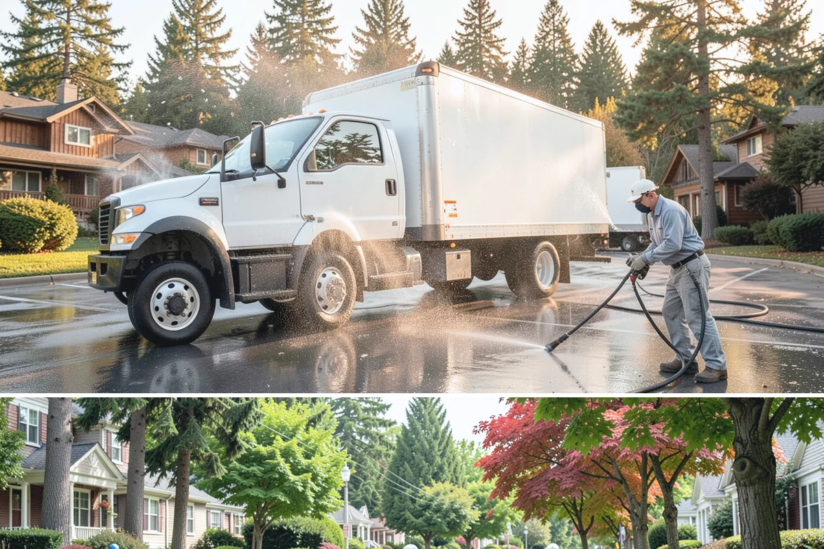 Wood Surface Cleaning in Beaux Arts Village, King County, WA - Clean wood surfaces in late spring or summer so the boards can dry and, if desired, be sealed within the same dry window.
